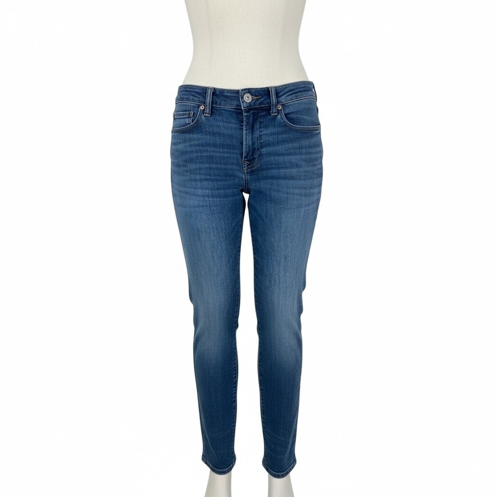 American Eagle Original Straight Airflex Jeans Blue Denim Mens 28x28‎
